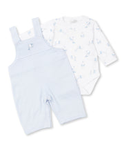 Load image into Gallery viewer, Peppy Pups Overall Set Mix - Light Blue