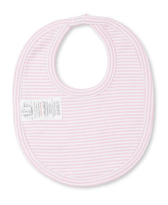 Peppy Pups Reversible Bib - Pink