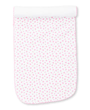 Load image into Gallery viewer, Rosebuds en Pointe Burp Comp - Pink