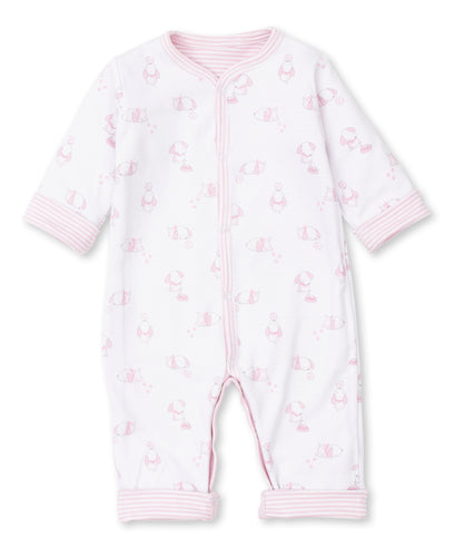 Peppy Pups Reversible Playsuit - Pink