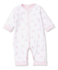 Peppy Pups Reversible Playsuit - Pink