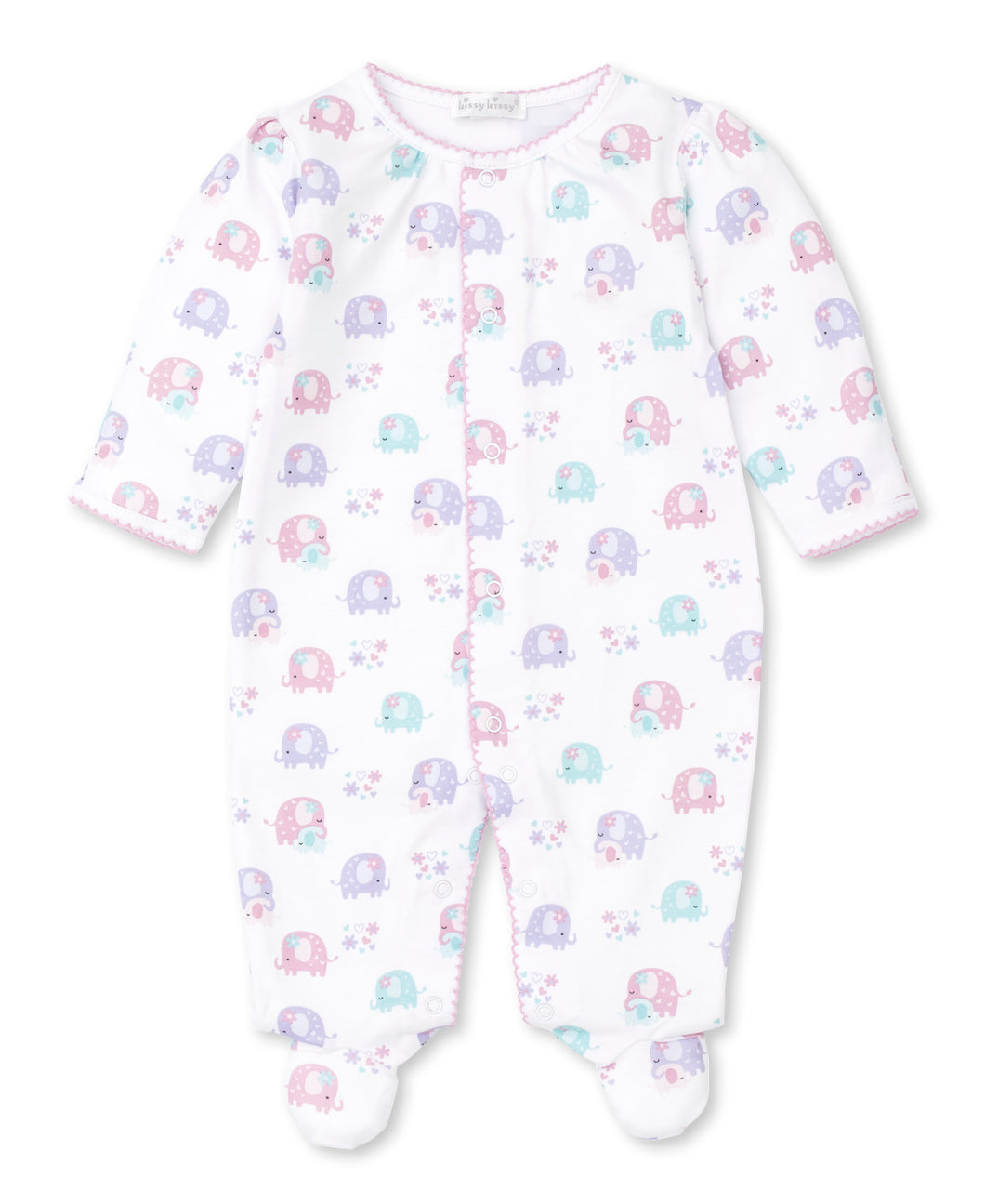 Elephant Flower Fiesta Footie PRT - Multi