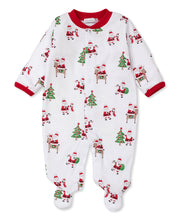 Load image into Gallery viewer, PJs Merry Santas Footie PRT - Multi