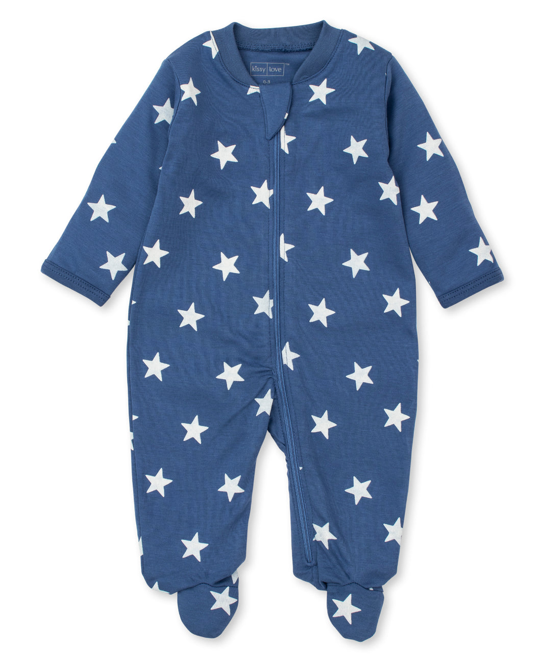 Star Crossed Footie w/ Zip PRT - Navy