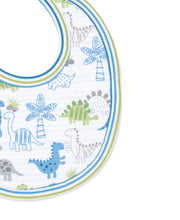 Load image into Gallery viewer, Dino Terrain Reversible Bib - Multi
