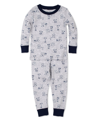 Puppy Pack Pajama Set Snug PRT - Navy/Grey