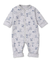 Load image into Gallery viewer, Puppy Pack Reversible Playsuit - Navy/Grey