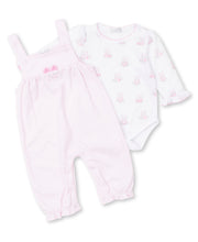 Load image into Gallery viewer, Bear Snuggles Overall Set Mix - Pink