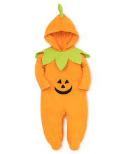 Load image into Gallery viewer, Happy Haunting Footie w/ Hood - Multi