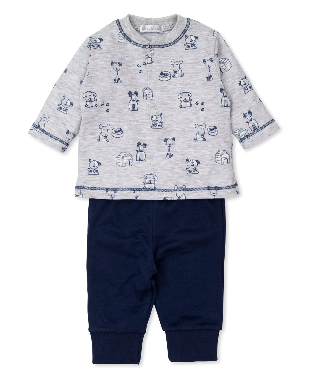 Puppy Pack Pant Set Mix - Navy/Grey