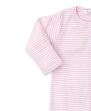 Load image into Gallery viewer, Classic Rib Footie w/ Zip STR - Pink