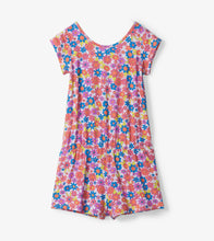 Load image into Gallery viewer, Retro Floral Romper - White