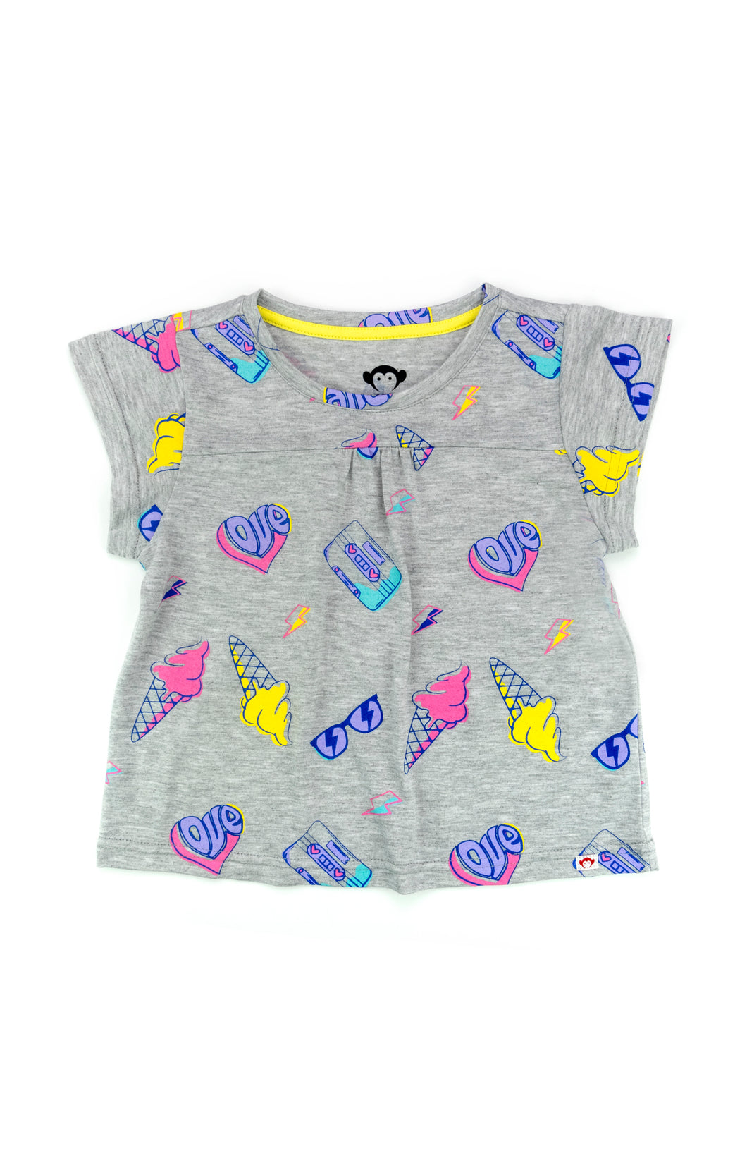 Elsa Tee - Heather Grey