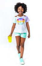 Load image into Gallery viewer, Majorca Shorts - Aqua Cloud