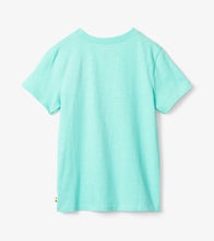 Load image into Gallery viewer, Surfs Up Graphic Tee - Aruba Blue