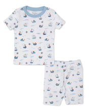 Load image into Gallery viewer, Boats at Sea Short PJ Set Snug PRT - Multi