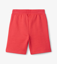 Load image into Gallery viewer, Nautical Red Terry Shorts - CHRYSANTHEMUM