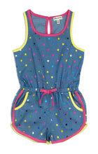 Load image into Gallery viewer, Olivia Romper - Metallic Dots