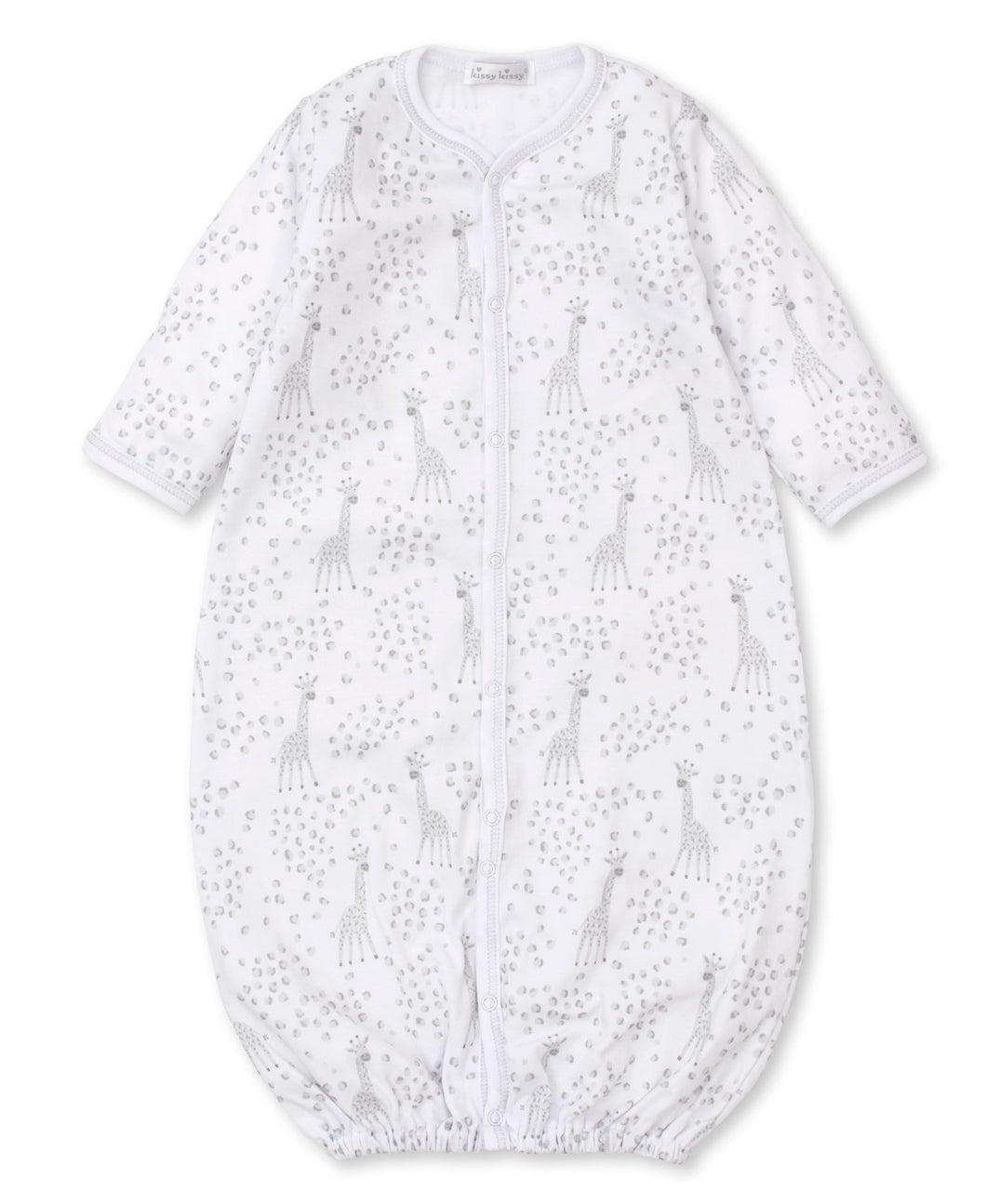 Speckled Giraffes Conv Gown PRT - Silver