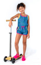 Load image into Gallery viewer, Olivia Romper - Metallic Dots