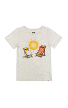 Load image into Gallery viewer, Short Sleeve Tee - Breakfast - Cloud Heather