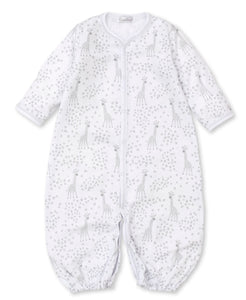 Speckled Giraffes Conv Gown PRT - Silver