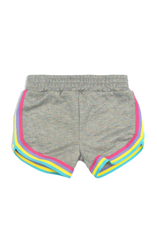 Lori Shorts - Heather Grey Sparkle