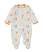 Load image into Gallery viewer, Lobster Footie w/ Zip PRT - Orange