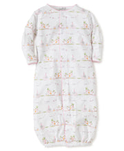 Load image into Gallery viewer, Noah's Print Conv. Gown - Pink