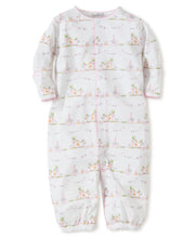 Load image into Gallery viewer, Noah's Print Conv. Gown - Pink