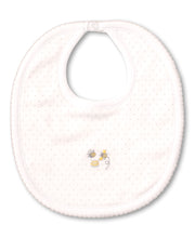 Load image into Gallery viewer, Buzzing Bees Bib DOT - White/Silver