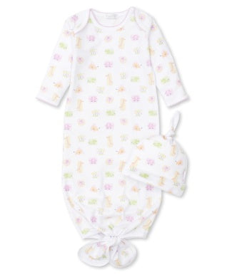 Jungle Jollies Sack w/ Hat Set PRT- Multi Pink