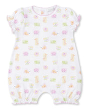 Load image into Gallery viewer, Jungle Jollies Short Playsuit PRT - Multi Pink