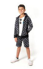 Load image into Gallery viewer, Strivers Hoodie - Black Check