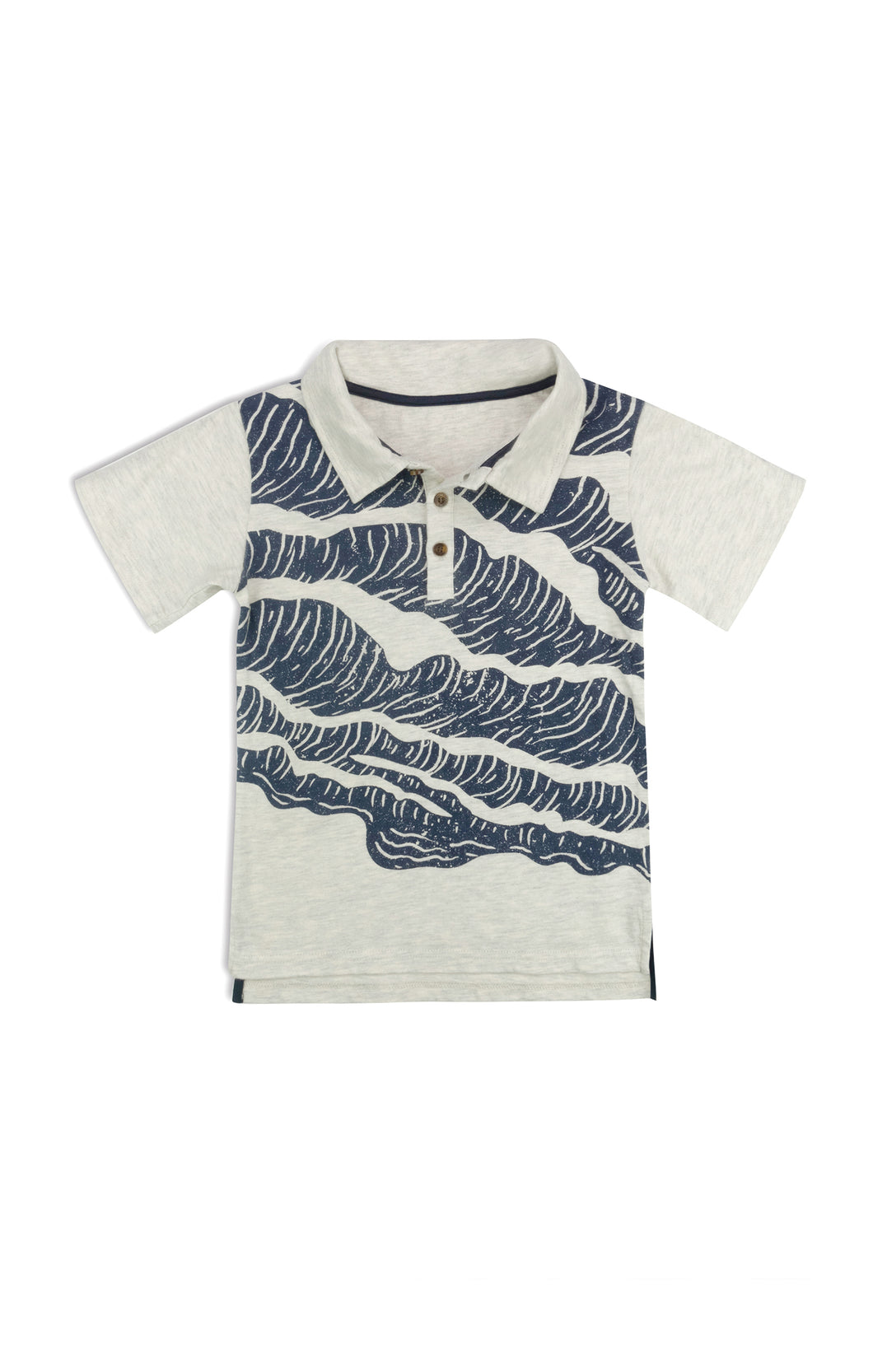 Fairbanks Polo - Surf - Cloud Heather