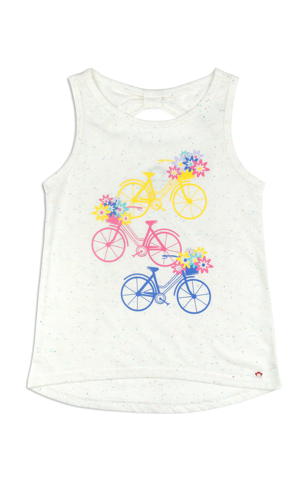 Hazel Top - Speckled White